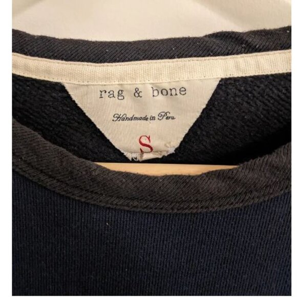 Grey and Navy Raglan Sweatshirt - Picture 4 of 4